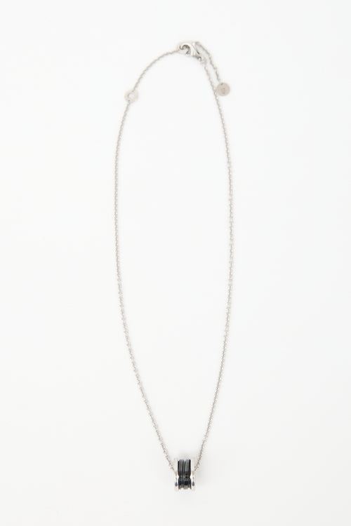 Bulgari Sterling Silver Save The Children Necklace