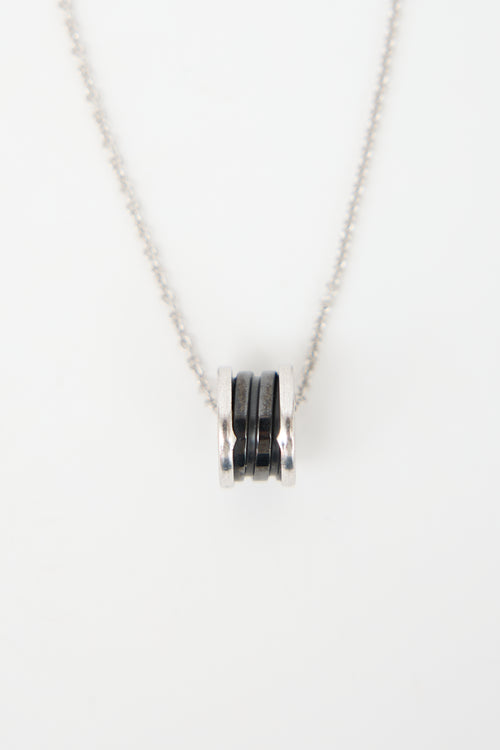 Bulgari Sterling Silver Save The Children Necklace