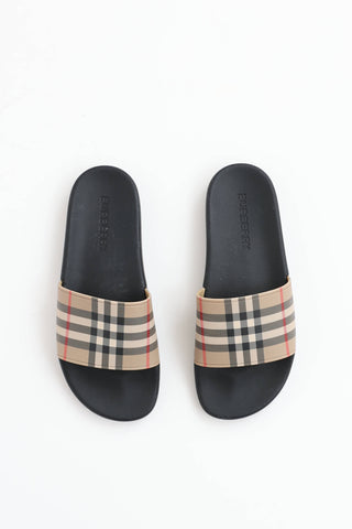 Burberry Archive Check Slide