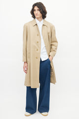 Burberry // Beige Balmacaan Coat – VSP Consignment