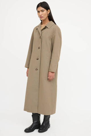 Burberry Balmacaan Raglan Coat