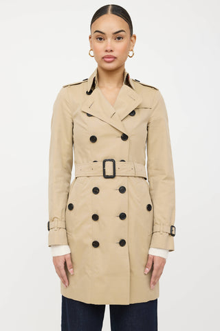 Burberry Double Breasted Trench Coat