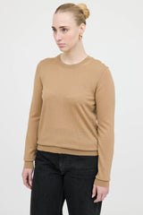 Burberry Wool Check Patch Sweater
