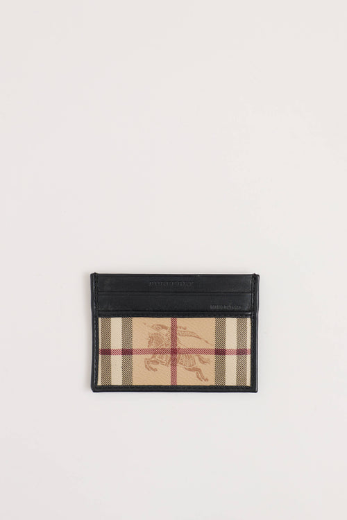 BurberryHaymarket Check Card Holder