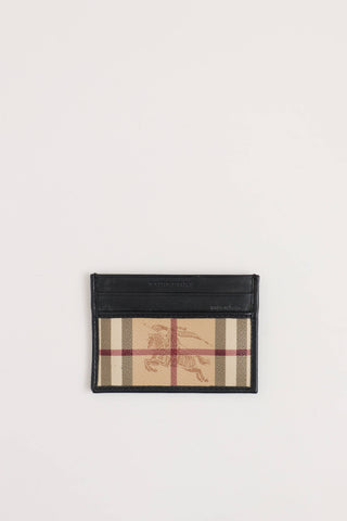 BurberryHaymarket Check Card Holder