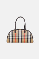 Burberry Highlands Coated Jacquard Tote Bag