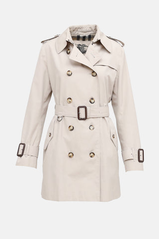 Burberry Mid Length Trench Coat
