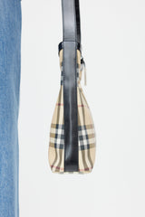 Burberry Beige & Multicolour House Check Tote