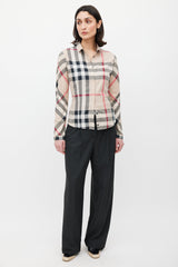 Burberry Beige & Multicolour Nova Check Shirt