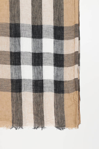 Burberry Nova Check Gauze Scarf