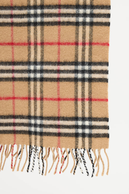 Burberry Wool Nova Check Scarf