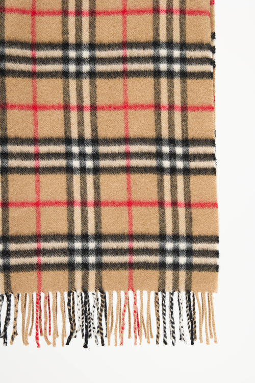 Burberry Cashmere House Check Scarf