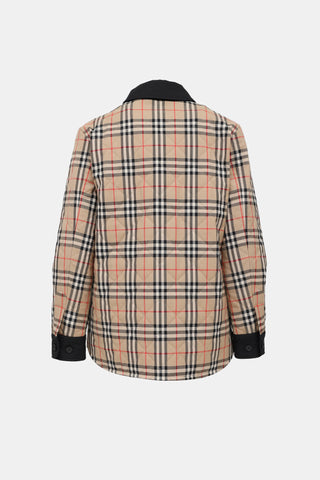 Burberry Nova Check Shirt Jacket