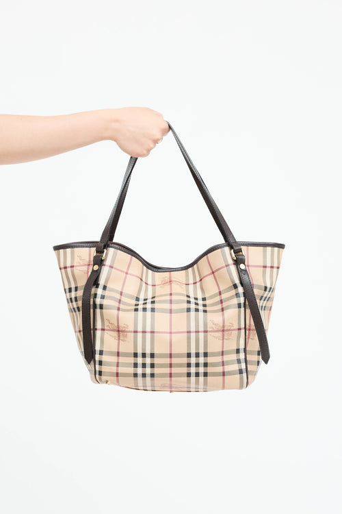 Burberry Haymarket Check Canterbury Shoulder Bag