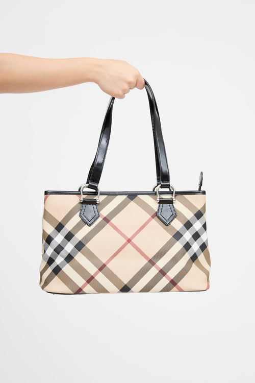 Burberry Nova Check Regent Tote Bag