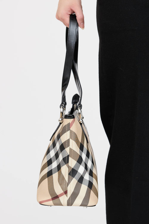 Burberry Nova Check Regent Tote Bag