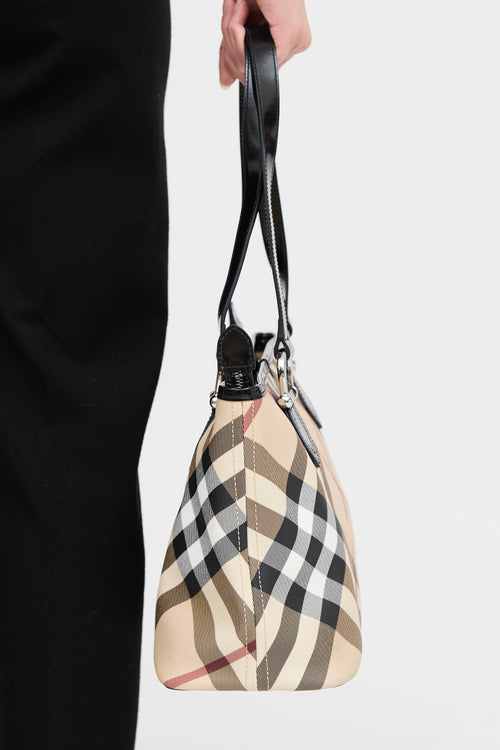 Burberry Nova Check Regent Tote Bag