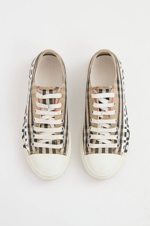 Burberry Vintage Check Cotton Sneaker
