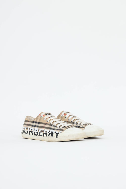 Burberry Vintage Check Cotton Sneaker