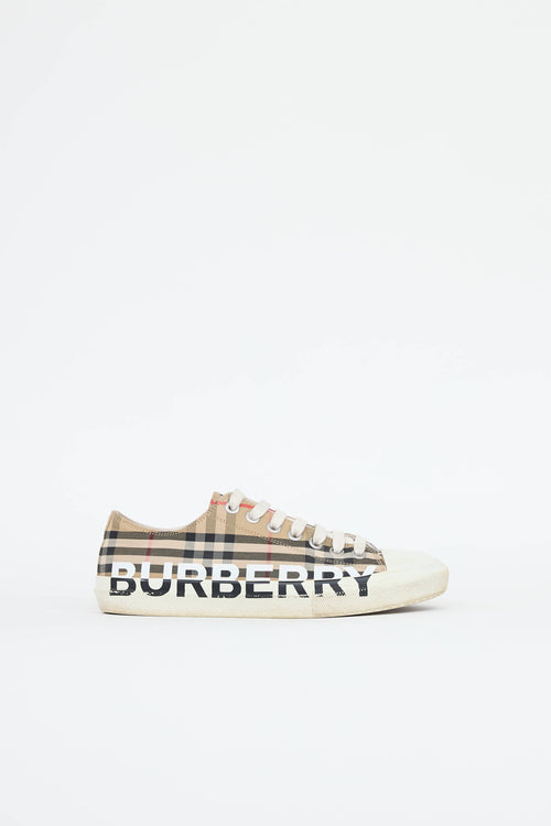 Burberry Vintage Check Cotton Sneaker