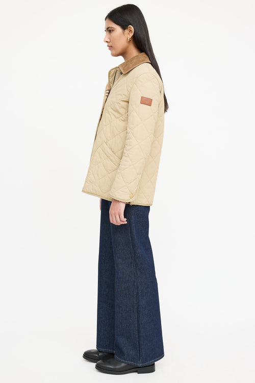 Burberry Quilted Barn Jacket