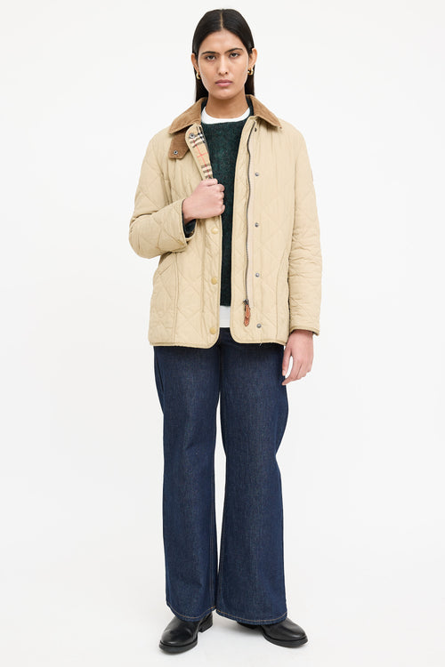 Burberry Quilted Barn Jacket