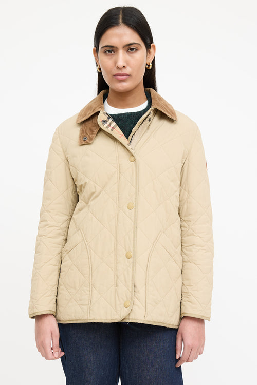 Burberry Quilted Barn Jacket