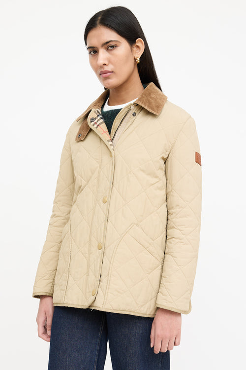 Burberry Quilted Barn Jacket
