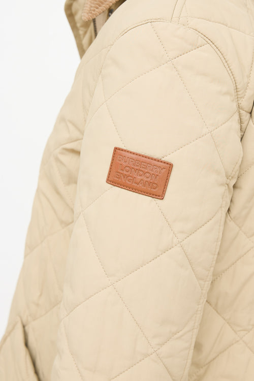 Burberry Quilted Barn Jacket