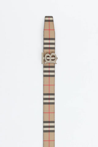 Burberry Check TB Belt