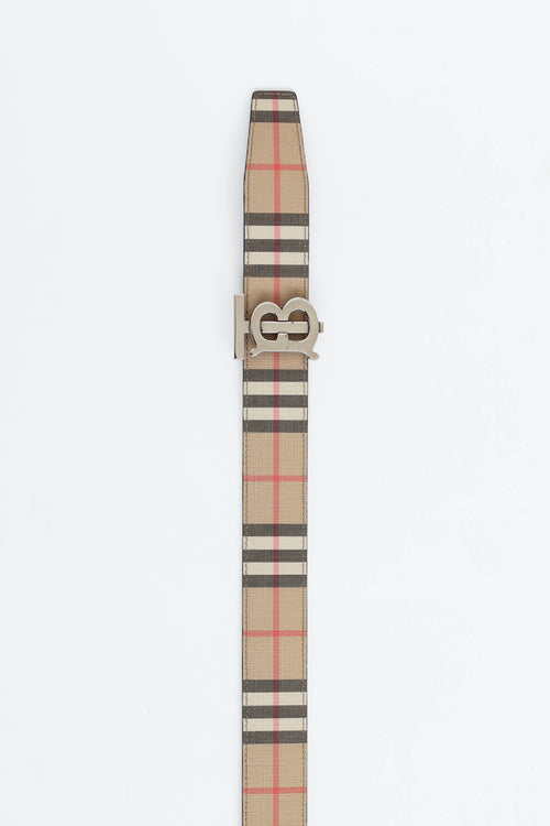Burberry Check TB Belt