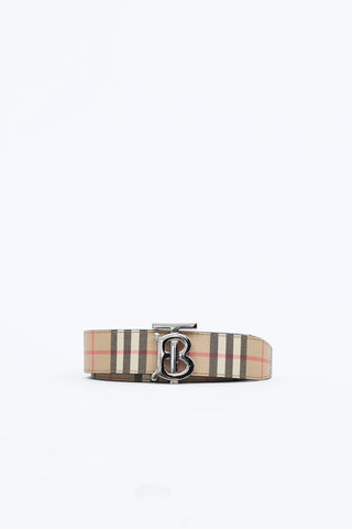 Burberry Check TB Belt