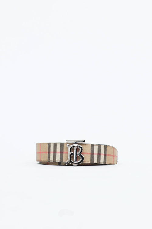 Burberry Check TB Belt