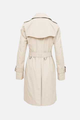 Burberry Double Breasted Trench Coat