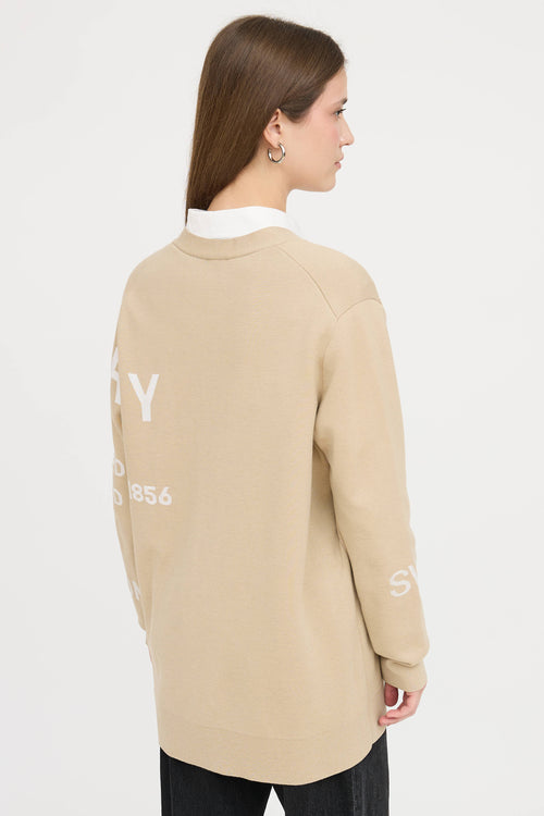 Burberry Horseferry Printed Cardigan