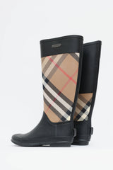 Burberry Nova Check Rain Boot