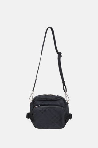 Burberry Woven Check Crossbody Bag