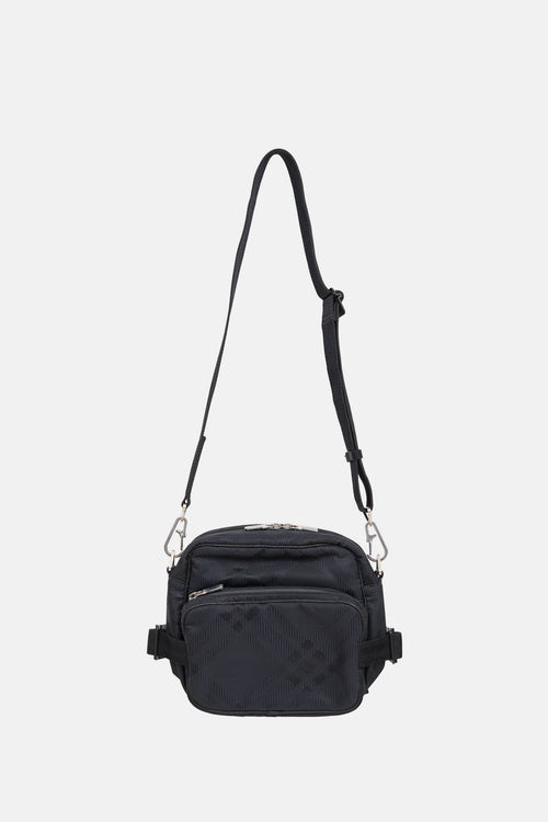 Burberry Woven Check Crossbody Bag