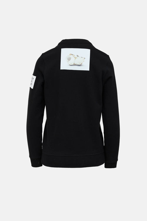Burberry Graphic Logo Crewneck Sweatshirt