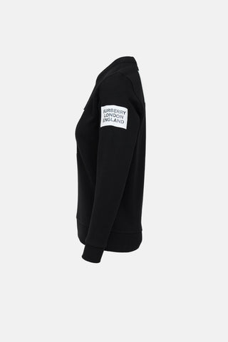 Burberry Graphic Logo Crewneck Sweatshirt