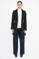 Burberry Wool Double Breasted  Coat