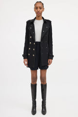 Burberry Knit Trench Coat