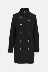 Burberry Brit Double Breasted Trench  Coat