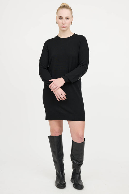 BurberryWool Knit Sweater Dress