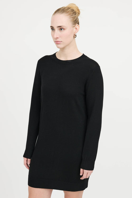 BurberryWool Knit Sweater Dress