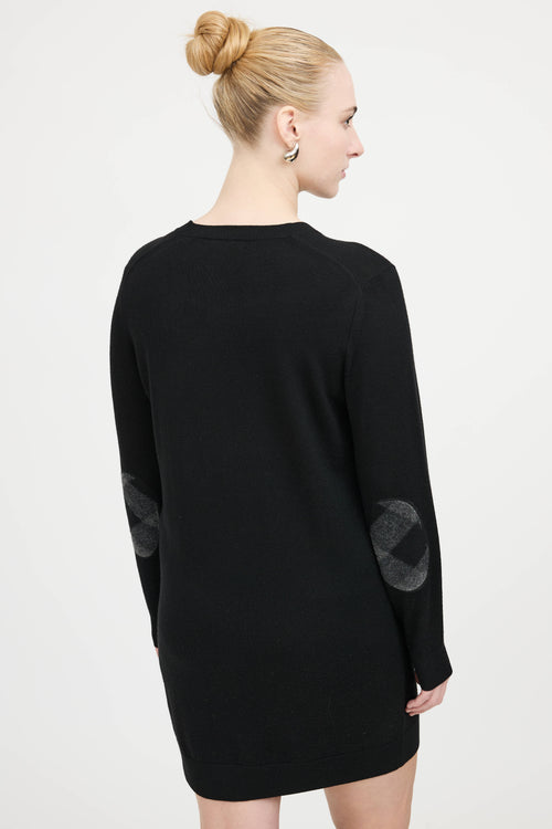 BurberryWool Knit Sweater Dress
