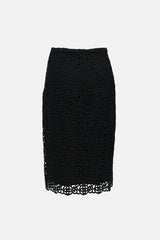 Burberry Brocade Layered Skirt
