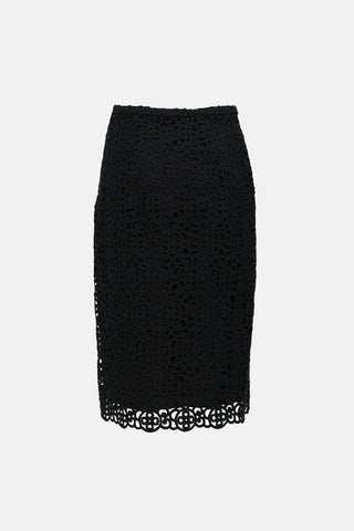 Burberry Brocade Layered Skirt