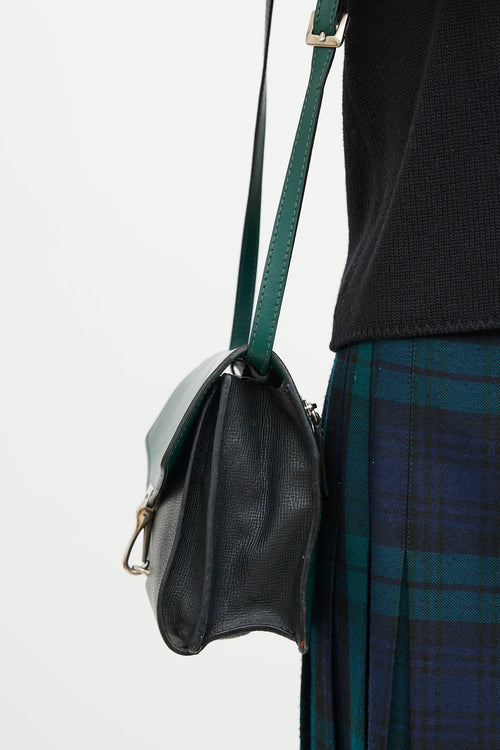 Burberry Leather Small Macken Bag