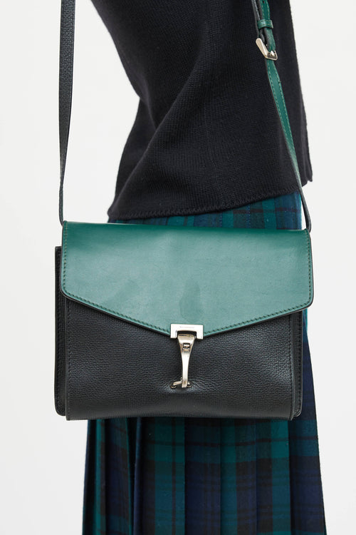 Burberry Leather Small Macken Bag